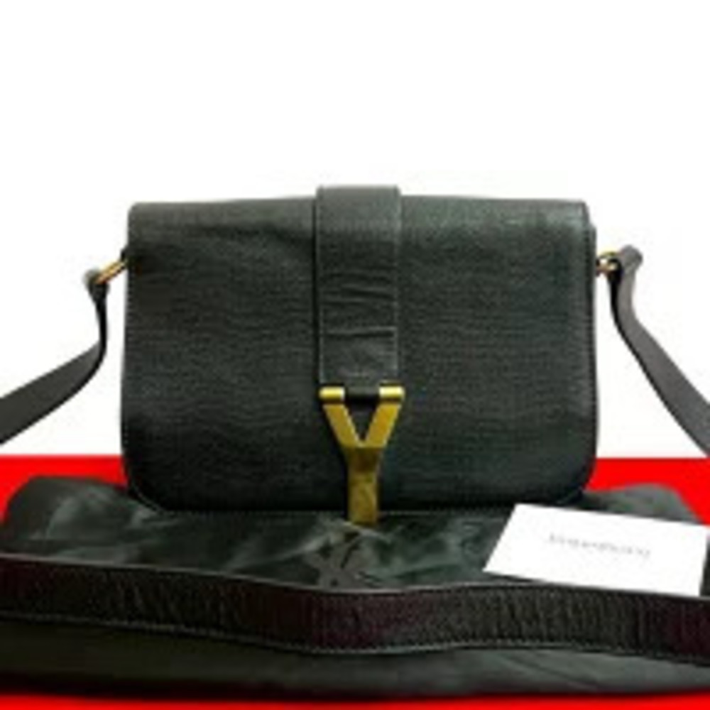 Saint Laurent Le Cinq A Sept Leather Hobo Shoulder Bag Black